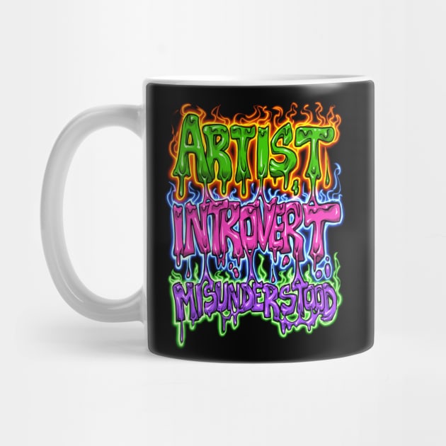 Artist Introvert Misunderstood by Shawnsonart